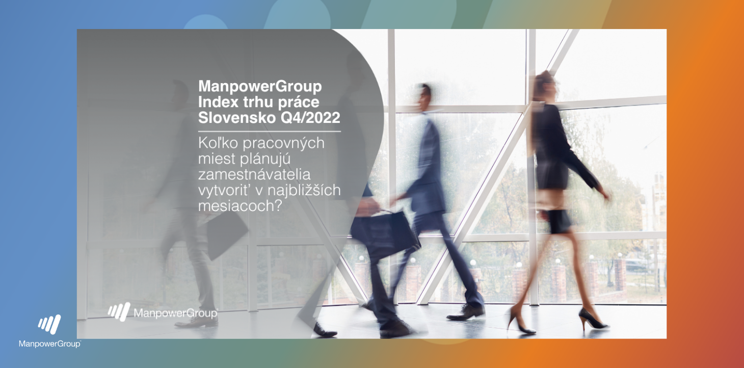 ManpowerGroup Index trhu práce Q4 2022